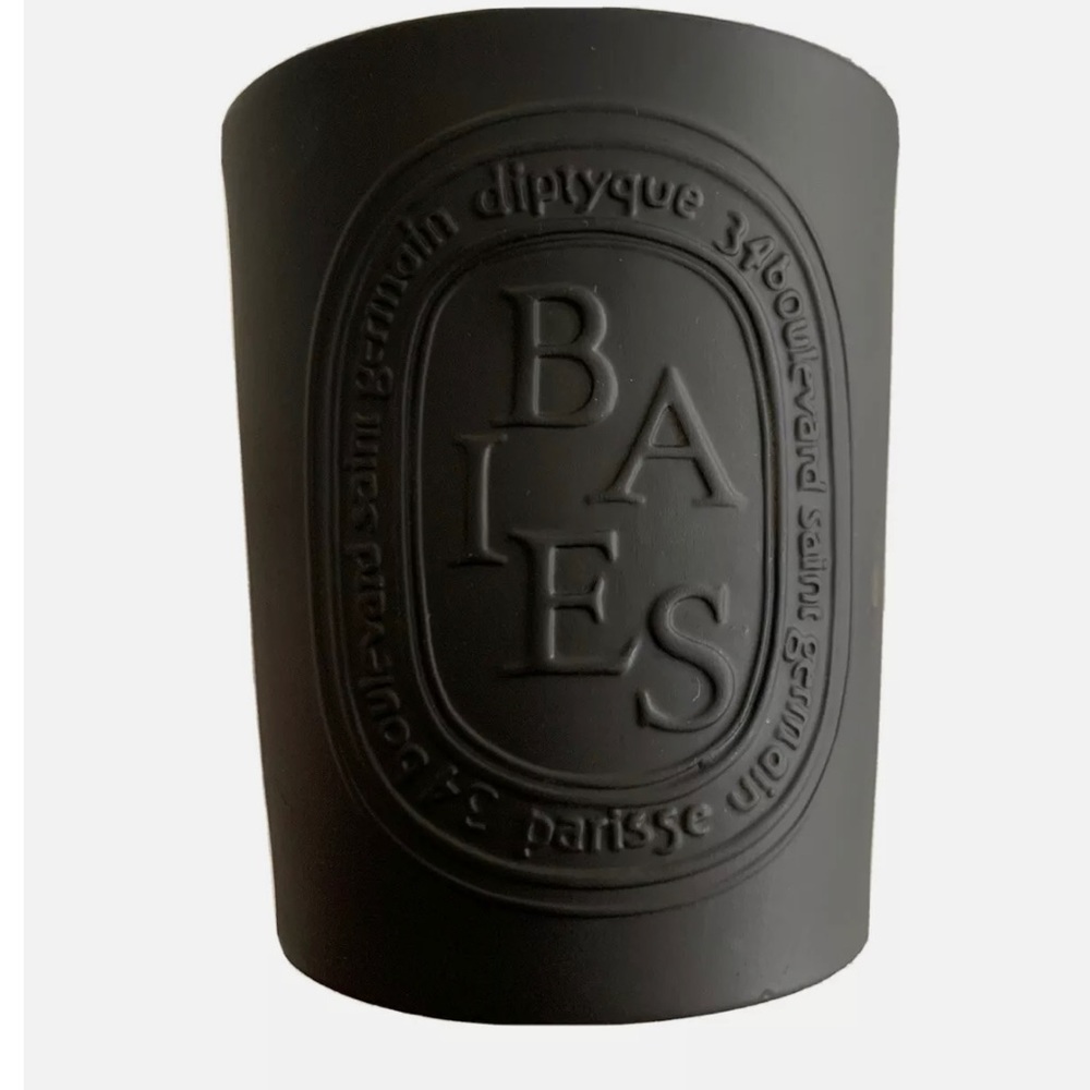 Diptyque Empty Jar 600g Baies Large Giant Three Wick Black Matte Candle $235